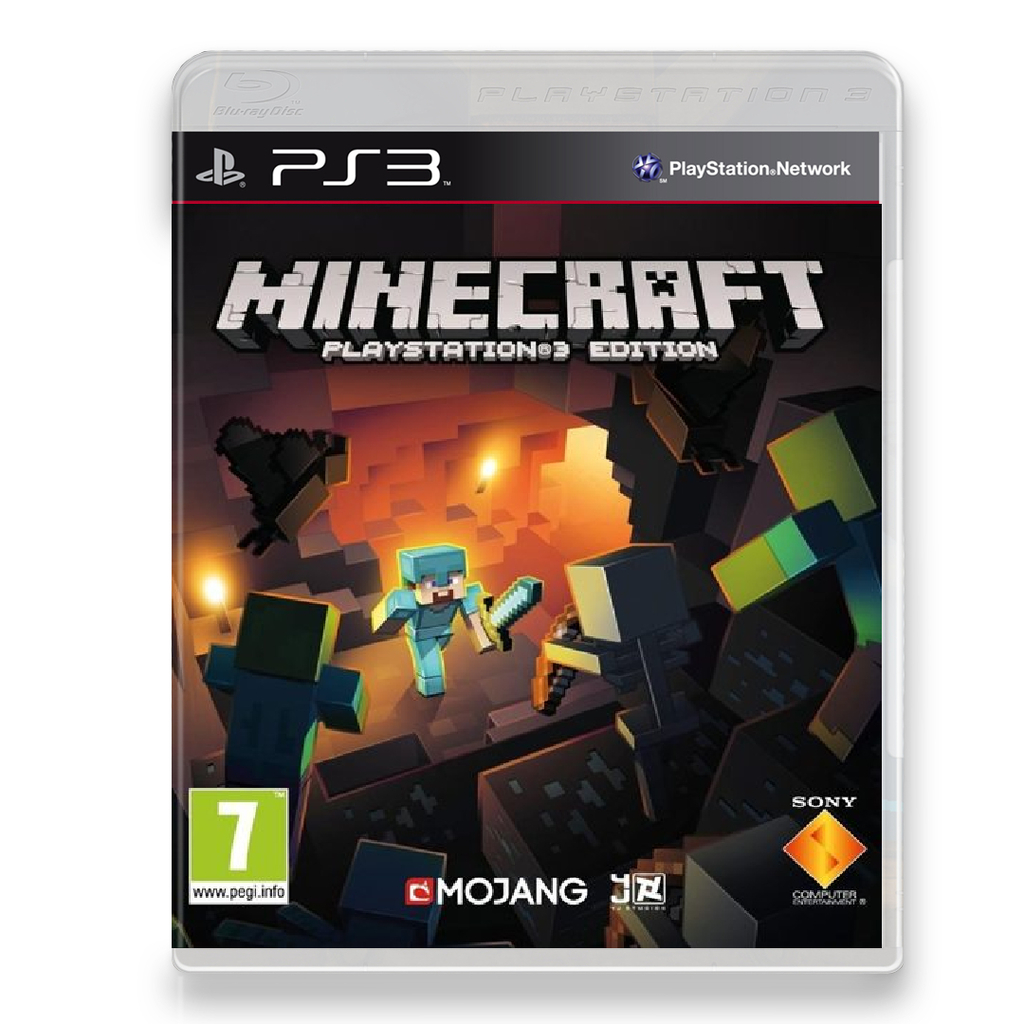 MINECRAFT EDITION - PS3 SEMINUEVO (SIN TAPA)