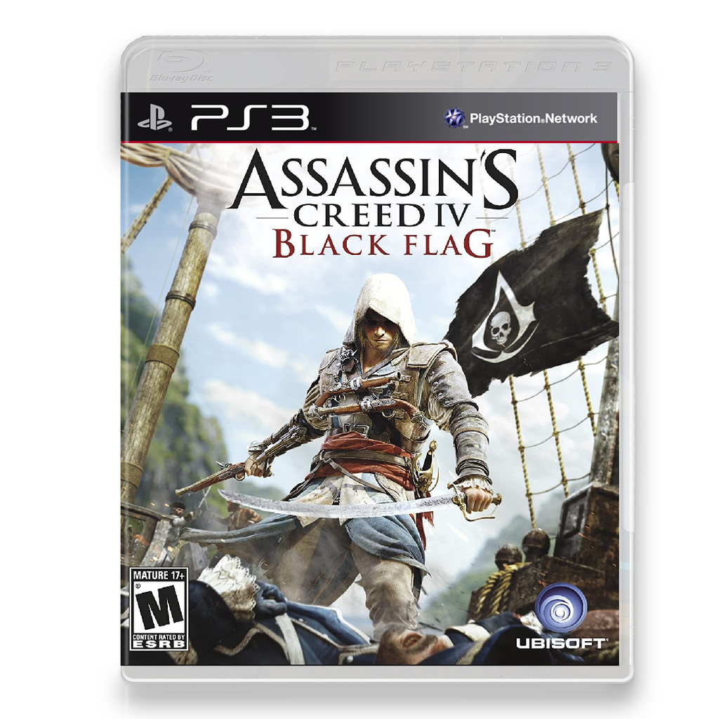 ASSASSINS CREED BLACK FLAG - PS3 SEMINUEVO