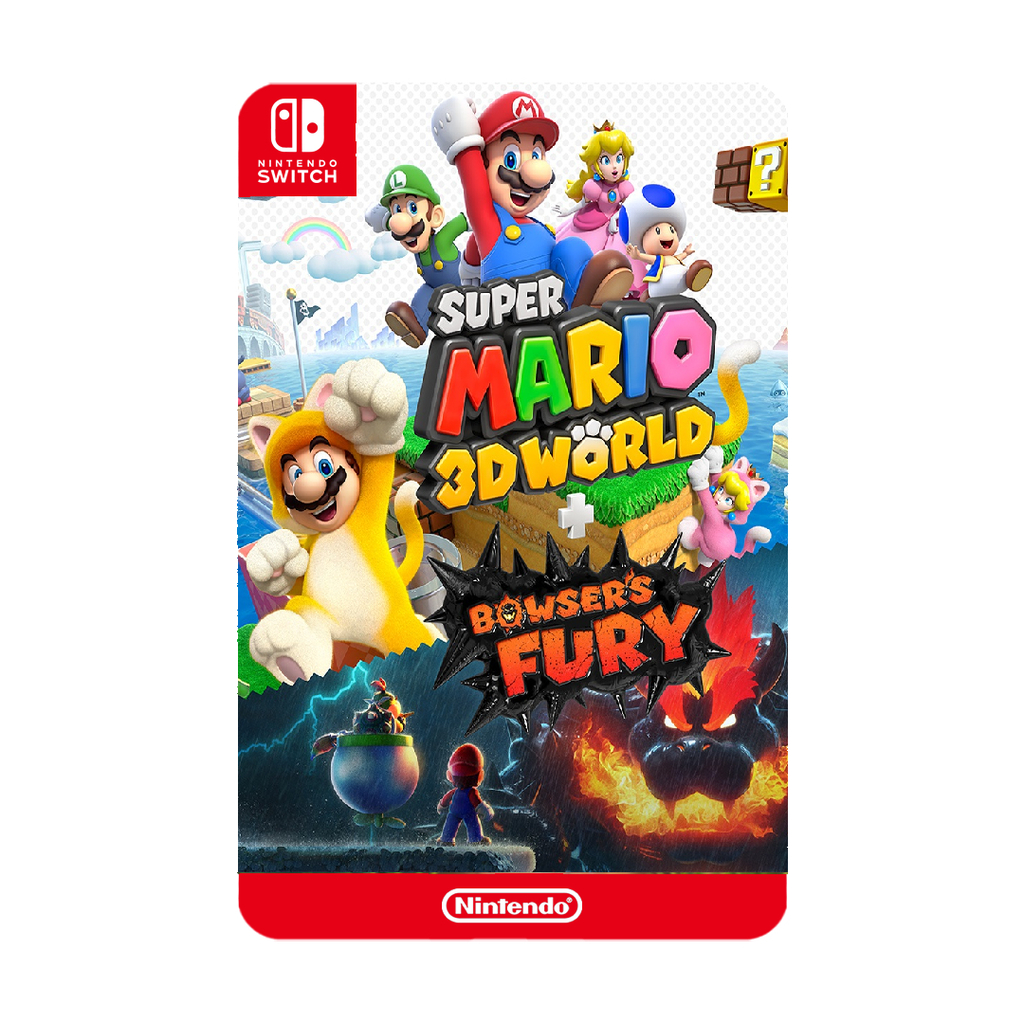 SUPER MARIO 3D WORLD + BOWSER'S FURY - SWITCH FISICO