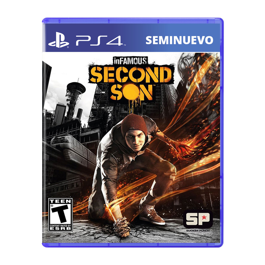 INFAMOUS SECOND SON - PS4 SEMINUEVO