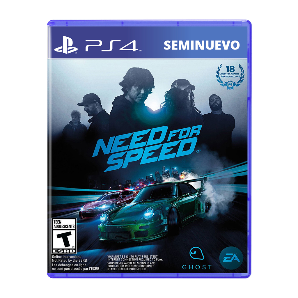 NEED FOR SPEED - PS4 SEMINUEVO