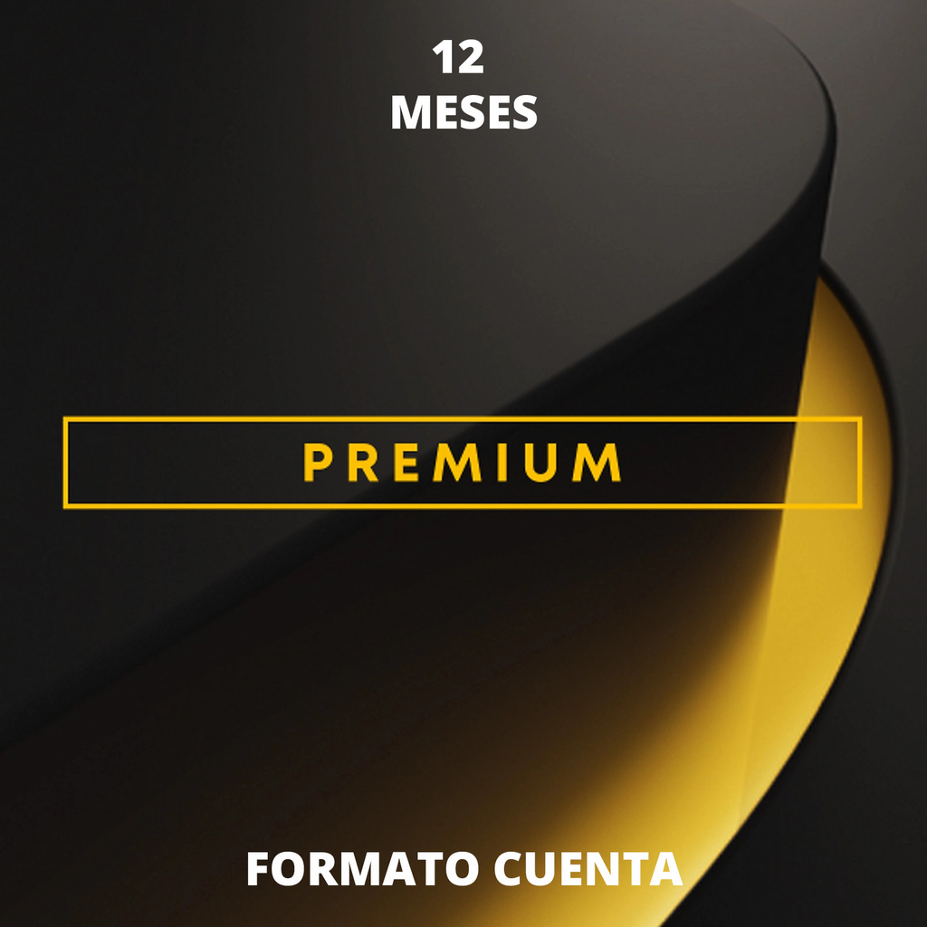 PS PLUS 12 MESES PREMIUM (FORMATO CUENTA)