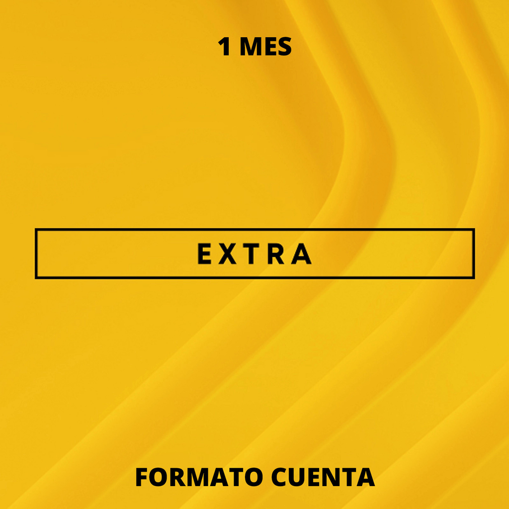 PS PLUS 1 MES EXTRA (FORMATO CUENTA)