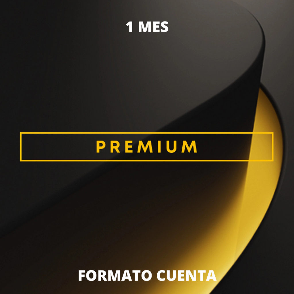 PS PLUS 1 MES PREMIUM (FORMATO CUENTA)