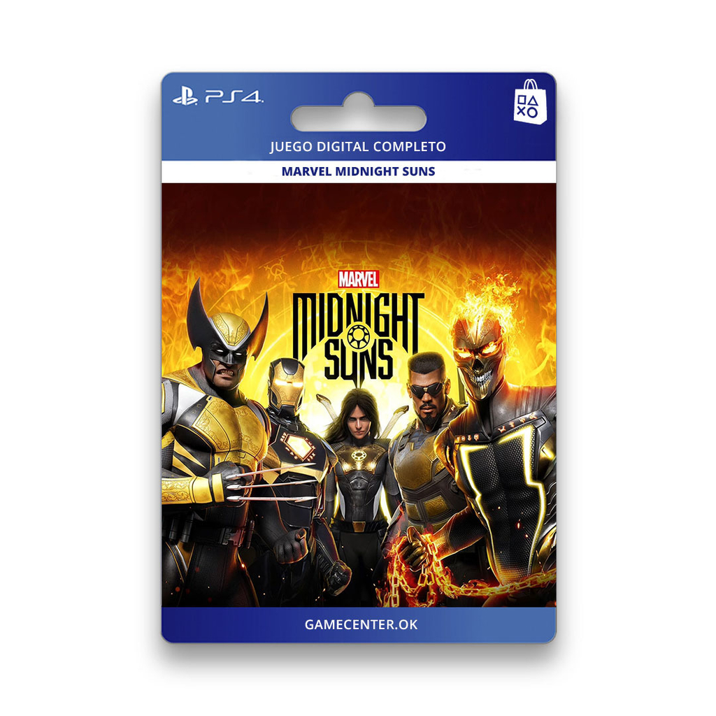 MARVEL MIDNIGHT SUNS - PS4 CUENTA PRIMARIA