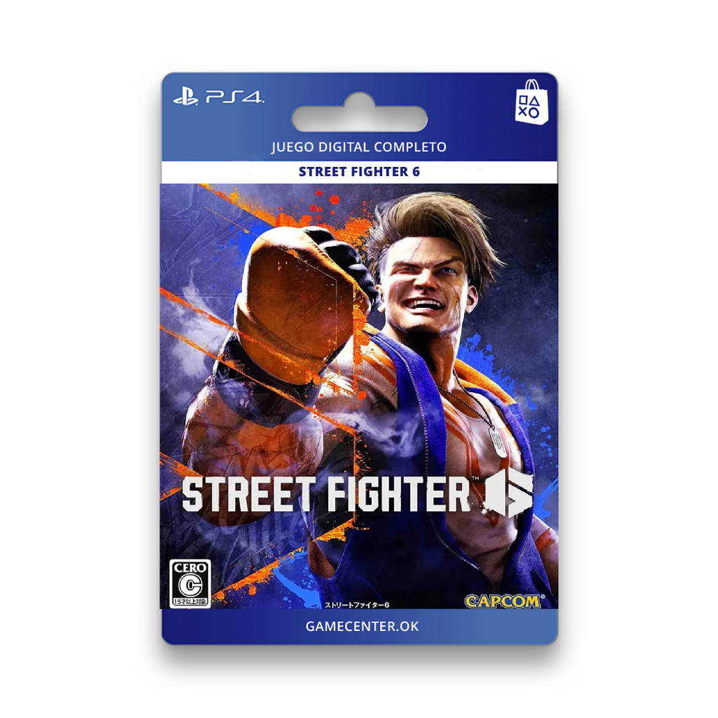 STREET FIGHTER 6 - PS4 CUENTA PRIMARIA