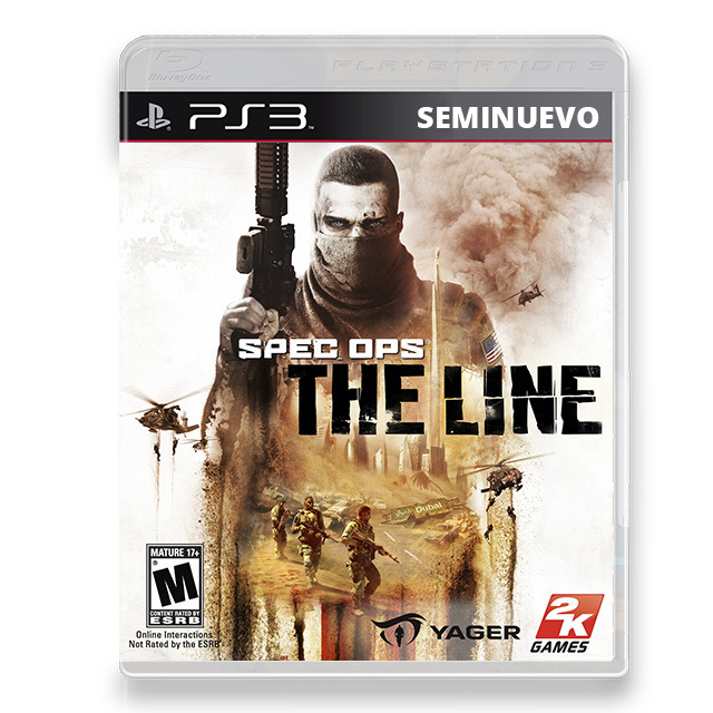 SPEC OPS THE LINE - PS3 SEMINUEVO
