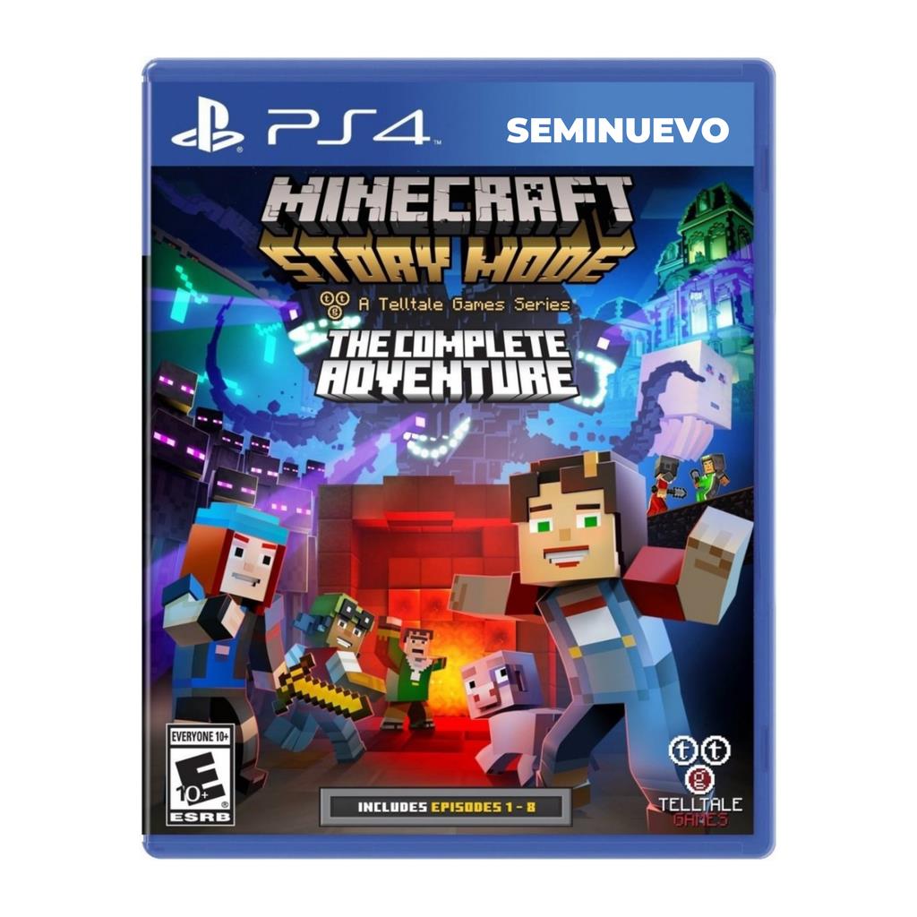 MINECRAFT STORY MODE - PS4 SEMINUEVO