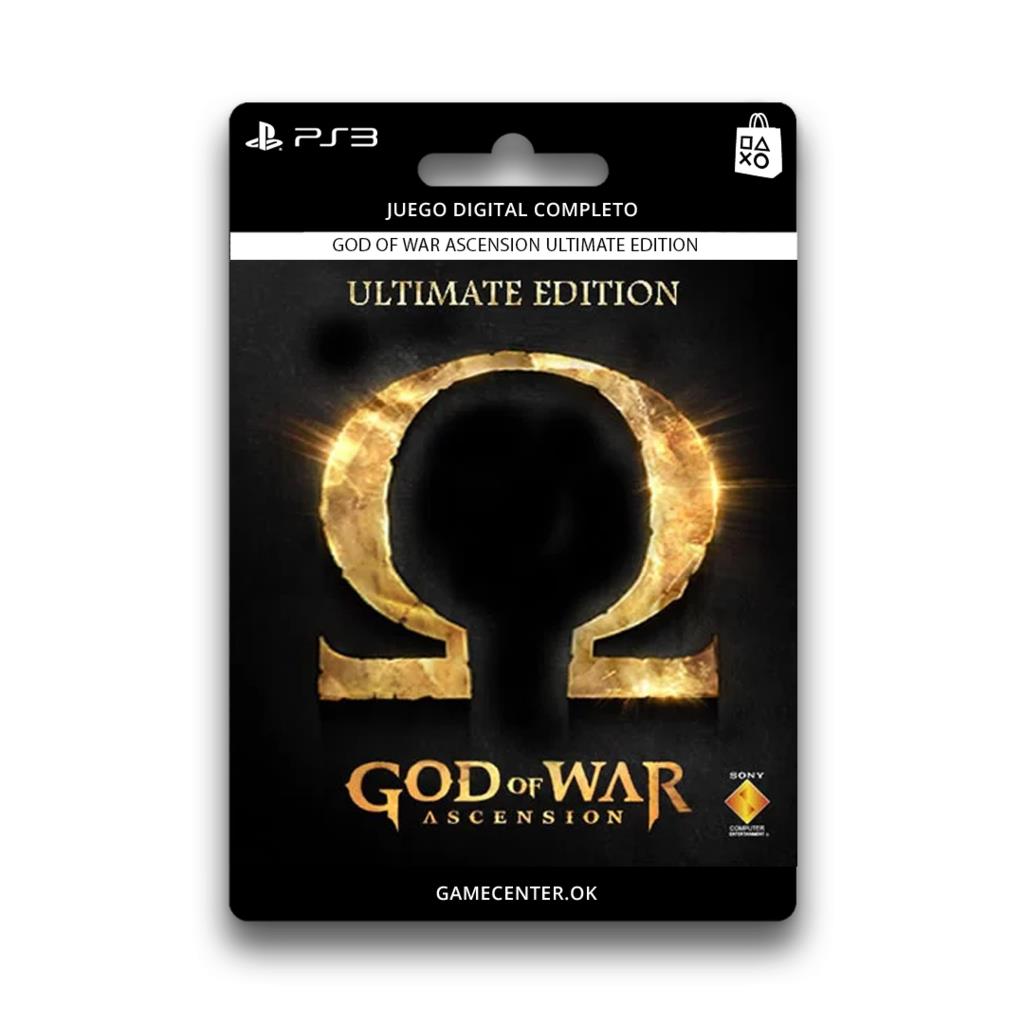 GOD OF WAR ASCENSION ULTIMATE EDITION - PS3 DIGITAL