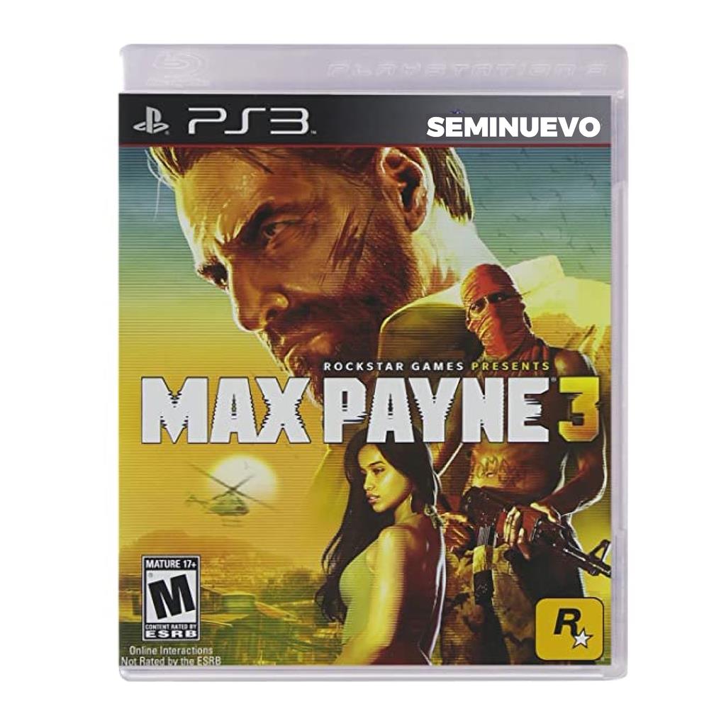 MAX PAYNE 3 - PS3 SEMINUEVO