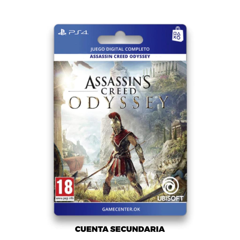 ASSASSINS CREED ODYSSEY - PS4 CUENTA SECUNDARIA