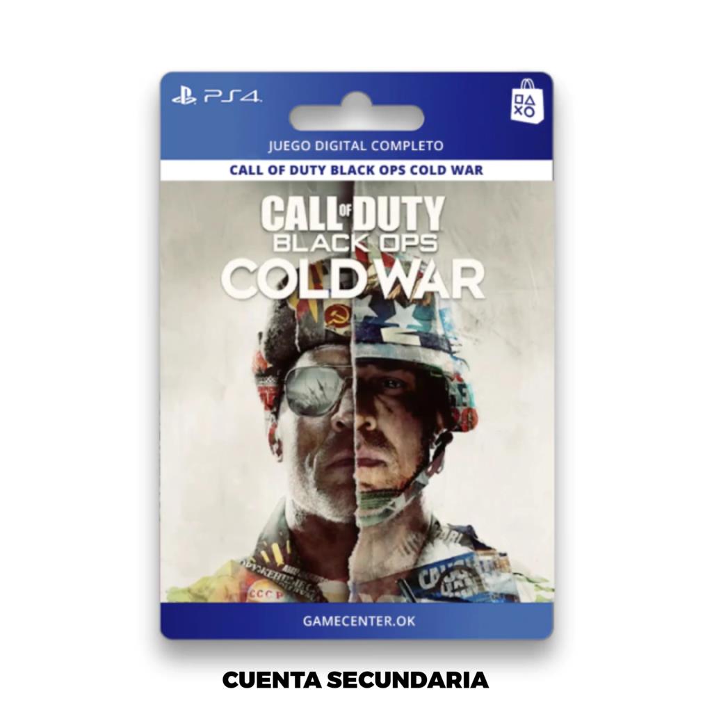 CALL OF DUTY BLACK OPS COLD WAR - PS4 CUENTA SECUNDARIA