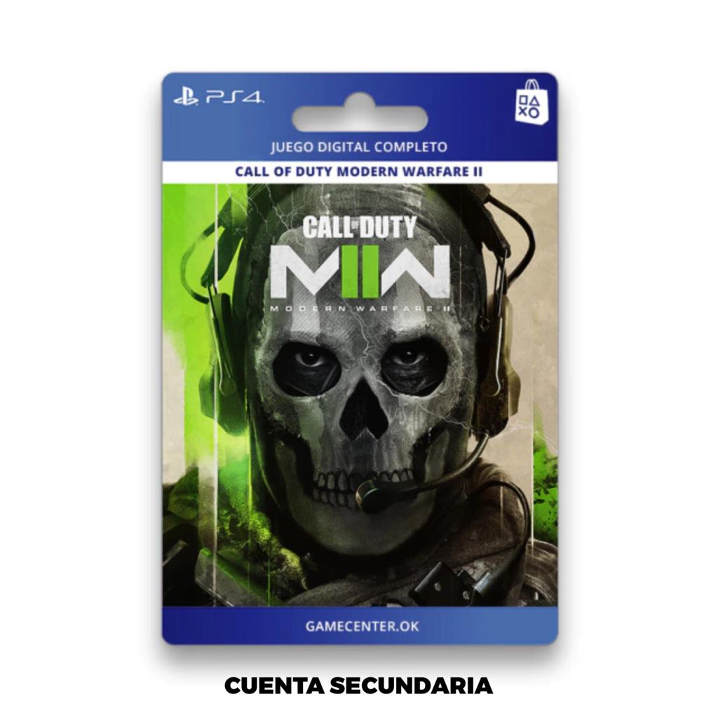 CALL OF DUTY MODERN WARFARE 2 - PS4 CUENTA SECUNDARIA