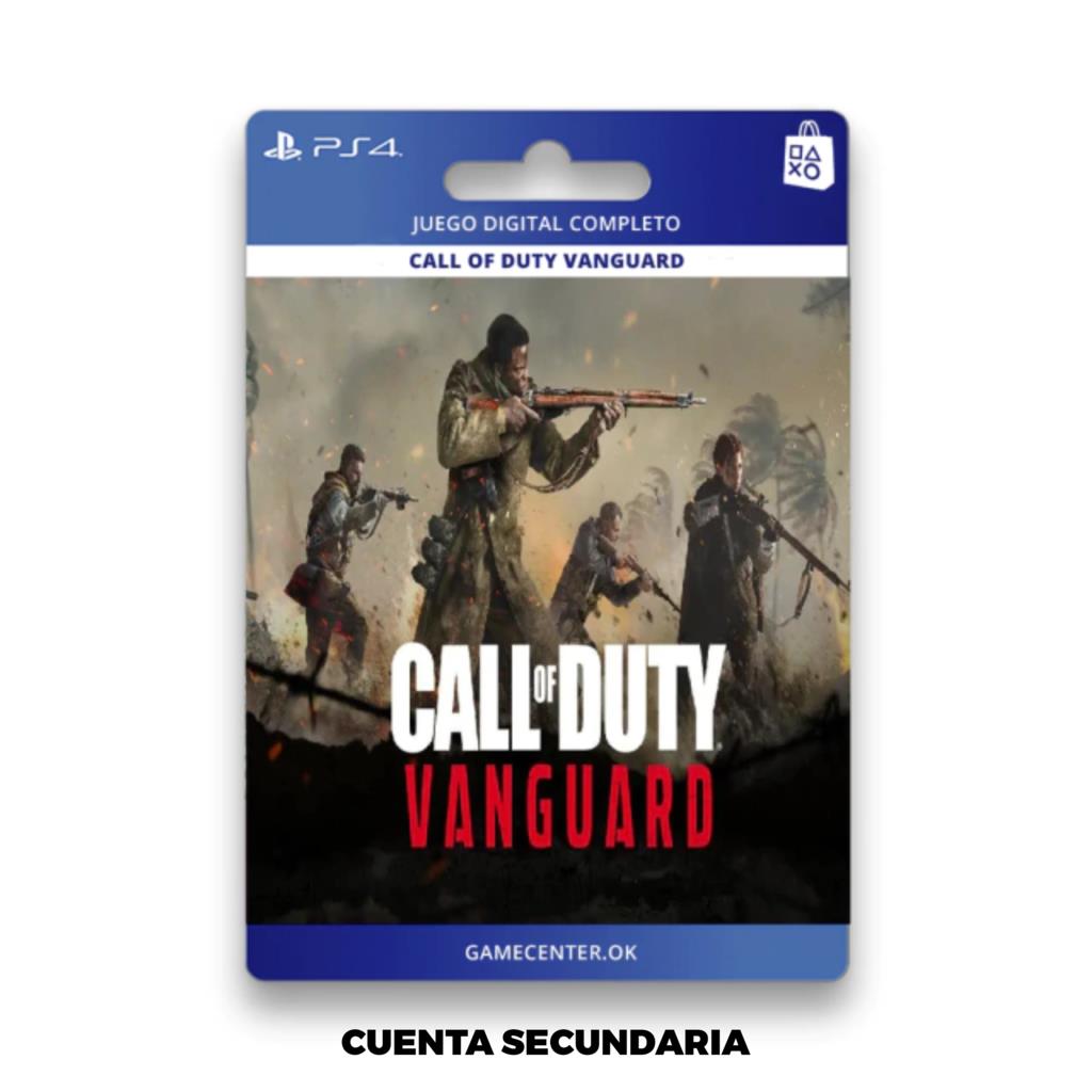 CALL OF DUTY VANGUARD - PS4 CUENTA SECUNDARIA