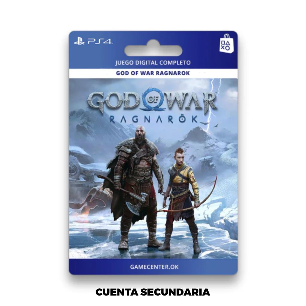 GOD OF WAR RAGNAROK - PS4 CUENTA SECUNDARIA