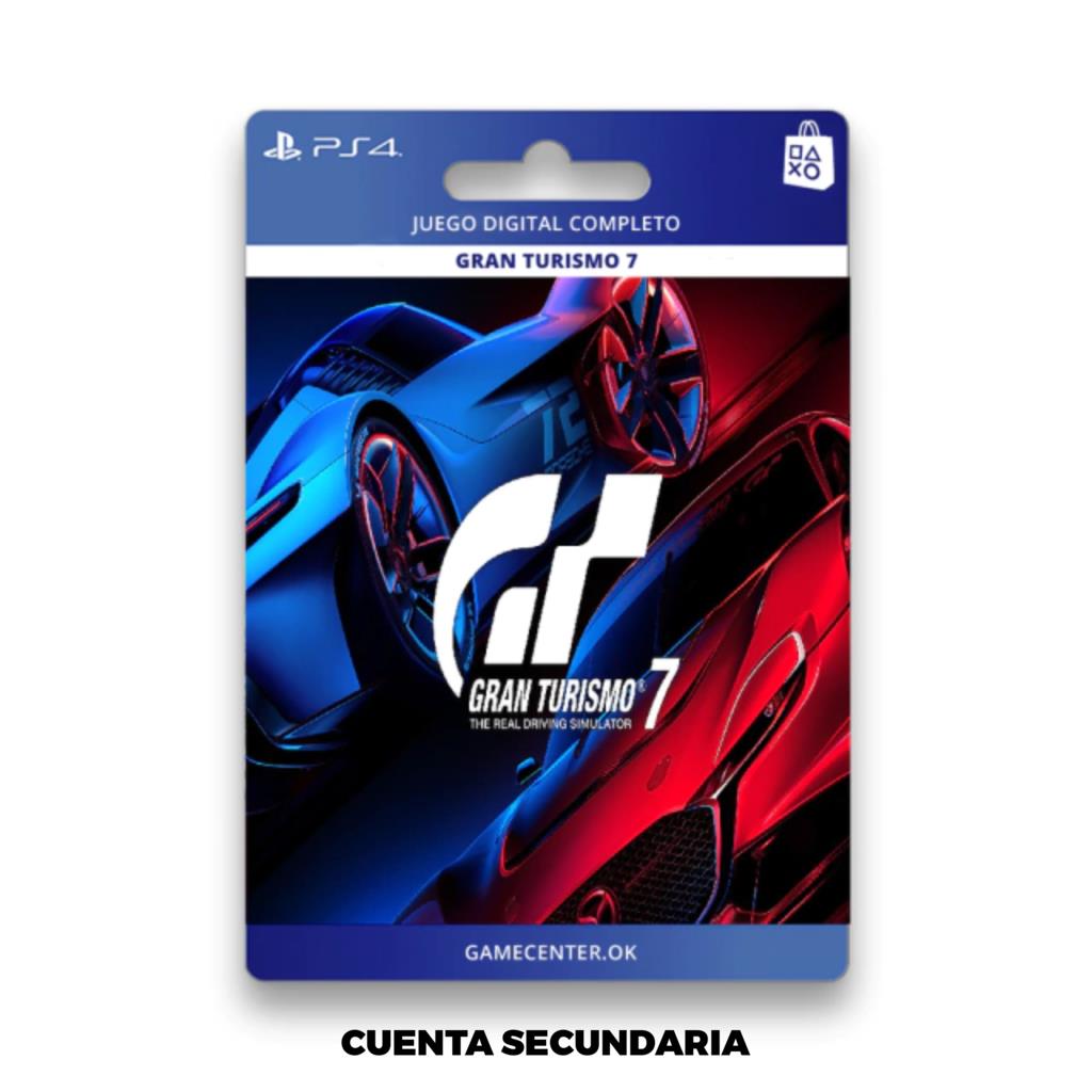 GRAN TURISMO 7 - PS4 CUENTA SECUNDARIA