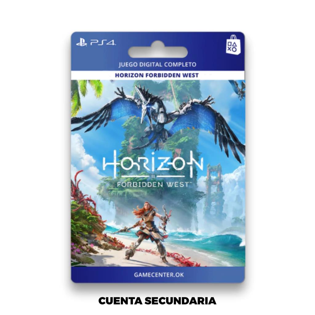 HORIZON FORBIDDEN WEST - PS4 CUENTA SECUNDARIA