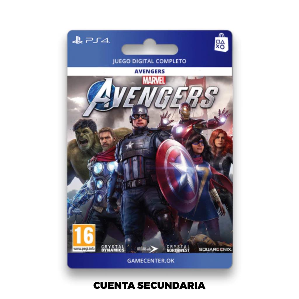 MARVEL AVENGERS - PS4 CUENTA SECUNDARIA