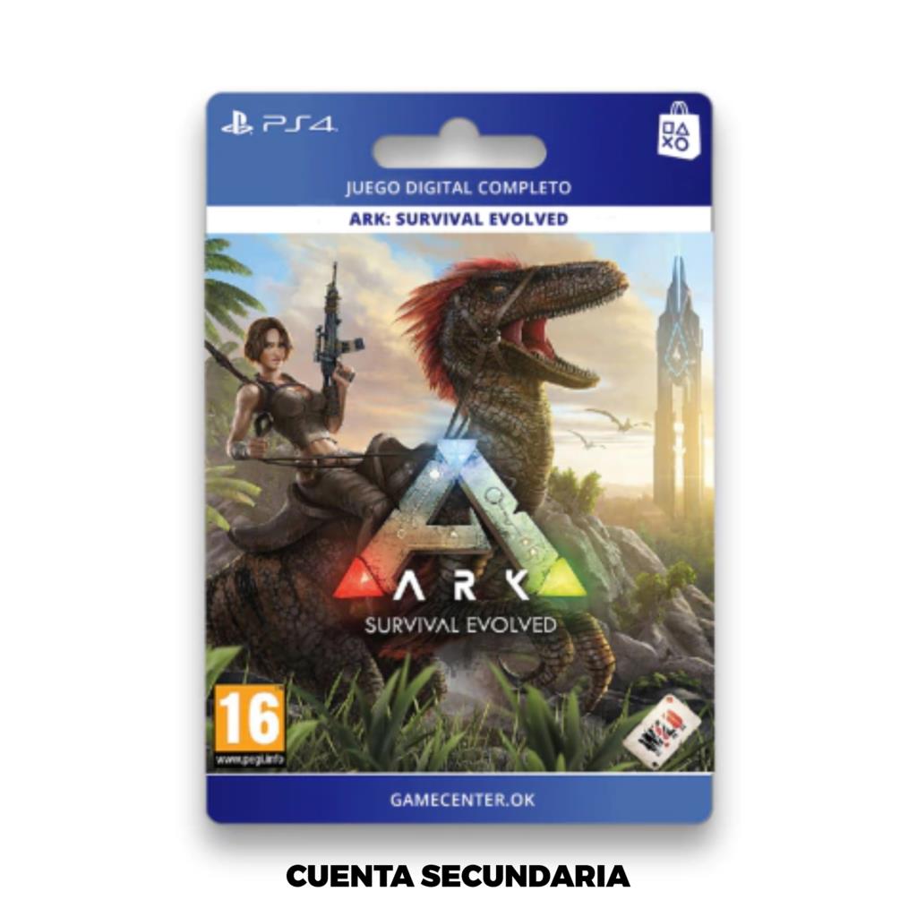 ARK: SURVIVAL EVOLVED - PS4 CUENTA SECUNDARIA