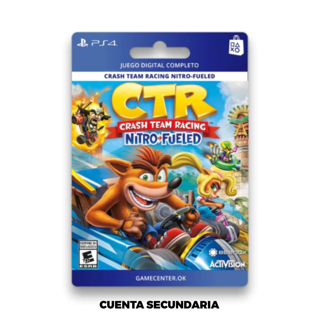 CRASH TEAM RACING NITRO-FUELED - PS4 CUENTA SECUNDARIA