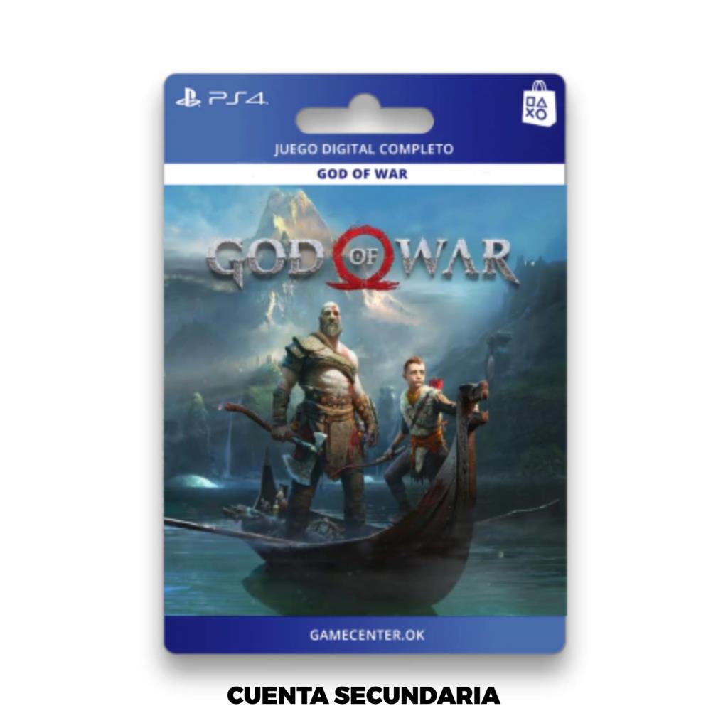 GOD OF WAR - PS4 CUENTA SECUNDARIA