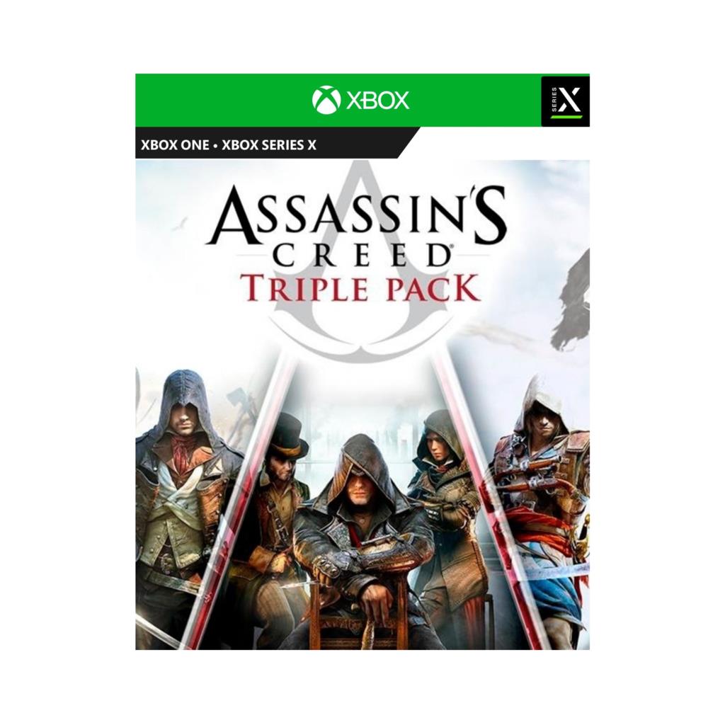 ASSASSINS CREED TRIPLE PACK - XBOX ONE Y X SERIES / CÓDIGO DIGITAL