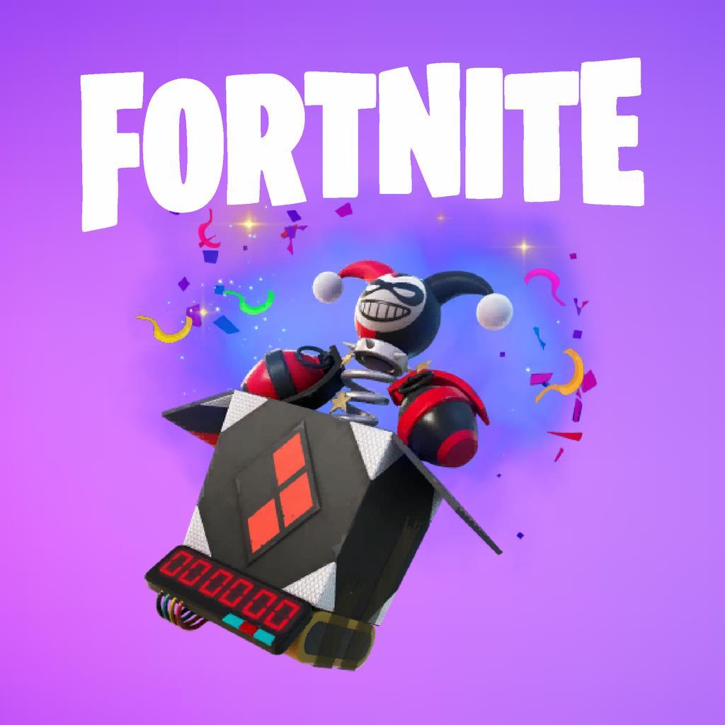 FORTNITE MOCHILA HARLEY QUEEN - CÓDIGO CANJEABLE