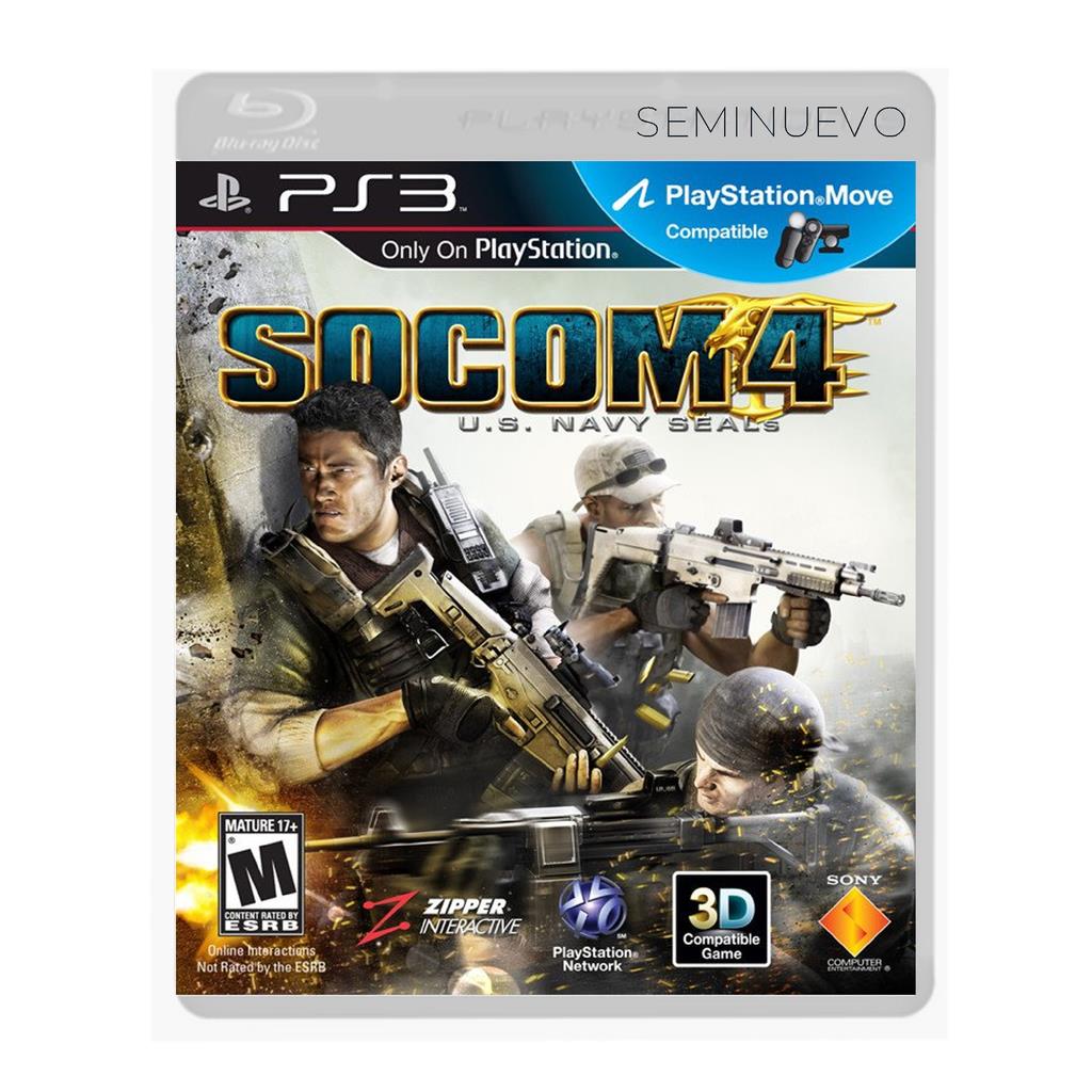SOCOM 4 - PS3 SEMINUEVO