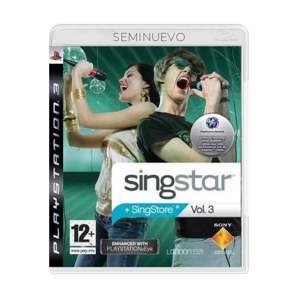 SINGSTAR VOL 3 - PS3 SEMINUEVO