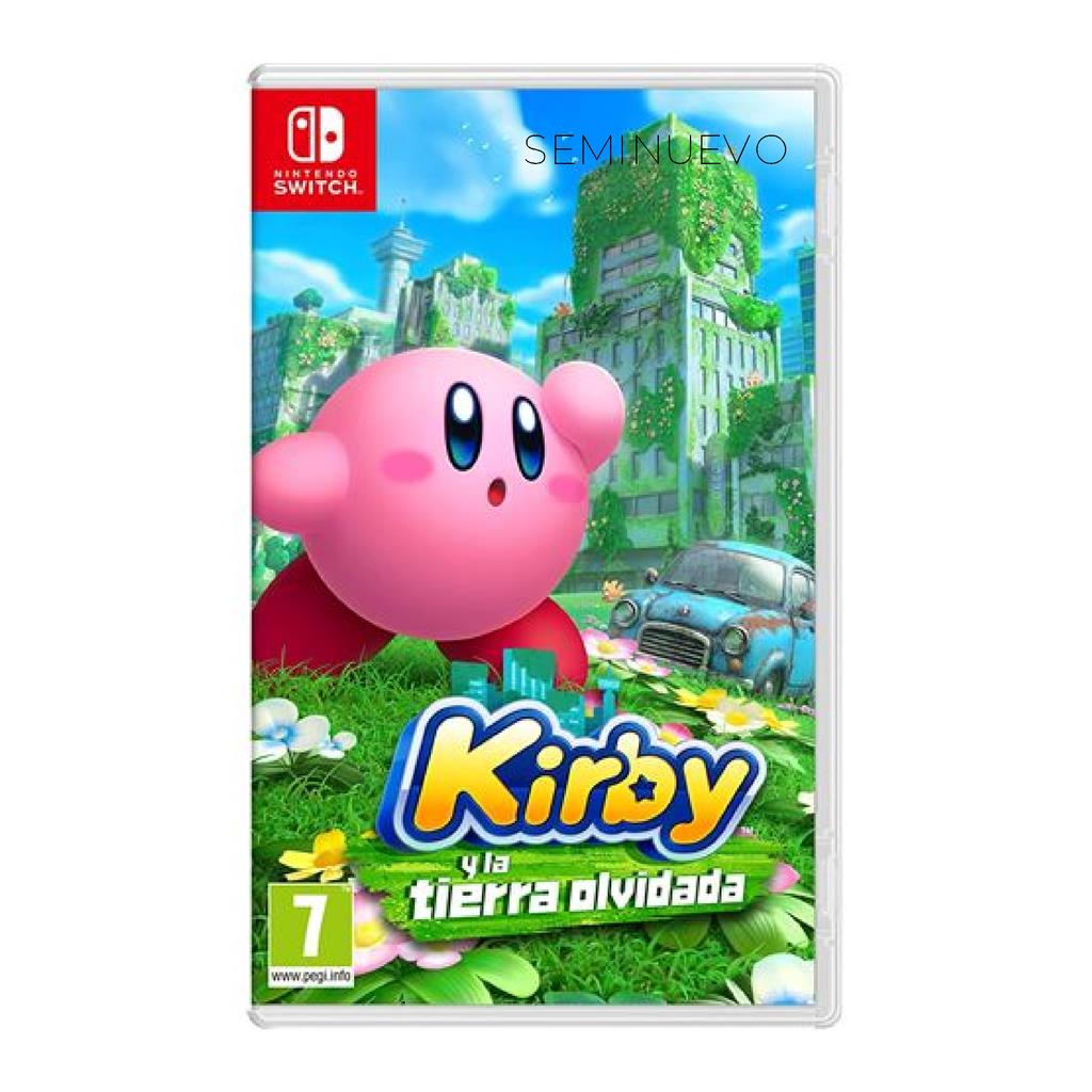 KIRBY AND THE FORGOTTEN LAND - SWITCH FISICO (SIN CAJA)