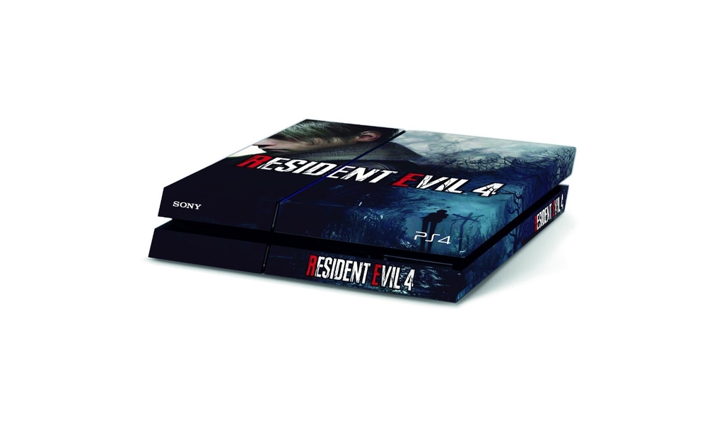 SKIN PARA CONSOLA PS4 FAT - RESIDENT EVIL 4 REMAKE