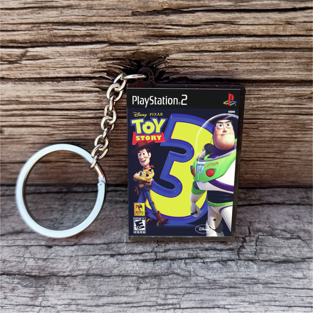 LLAVEROS DE MINI JUEGOS DE PS2 - TOY STORY 3