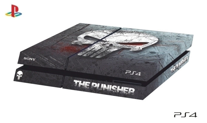 SKIN PARA CONSOLA PS4 FAT - PUNISHER