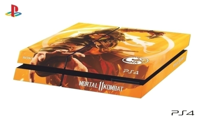 SKIN PARA CONSOLA PS4 FAT - MORTAL KOMBAT 11