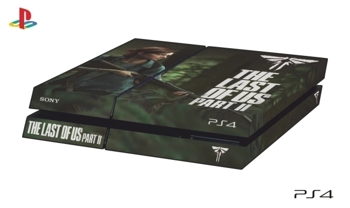 SKIN PARA CONSOLA PS4 FAT - THE LAST OF US 2