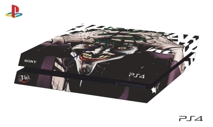 SKIN PARA CONSOLA PS4 FAT - EL JOKER