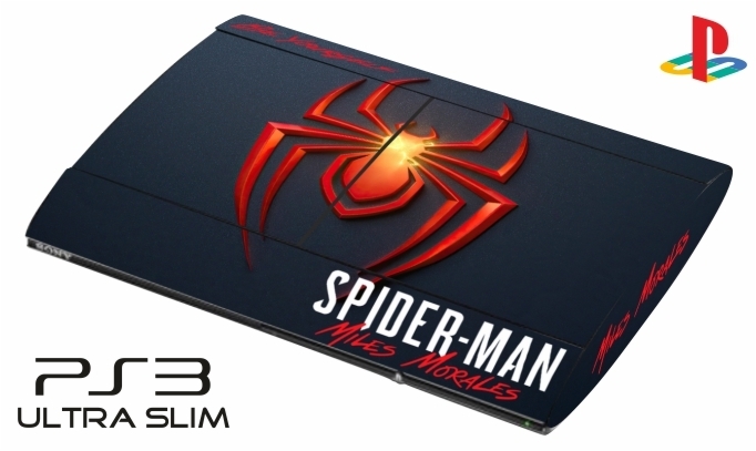 SKIN PARA PS3 ULTRA SLIM - SPIDERMAN ARAÑA