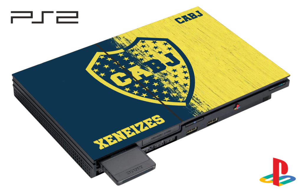 SKIN PARA CONSOLA PS2 - BOCA