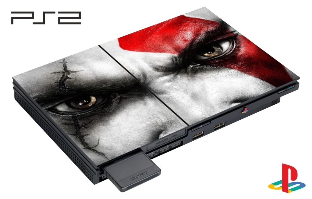 SKIN PARA CONSOLA PS2 - GOD OF WAR