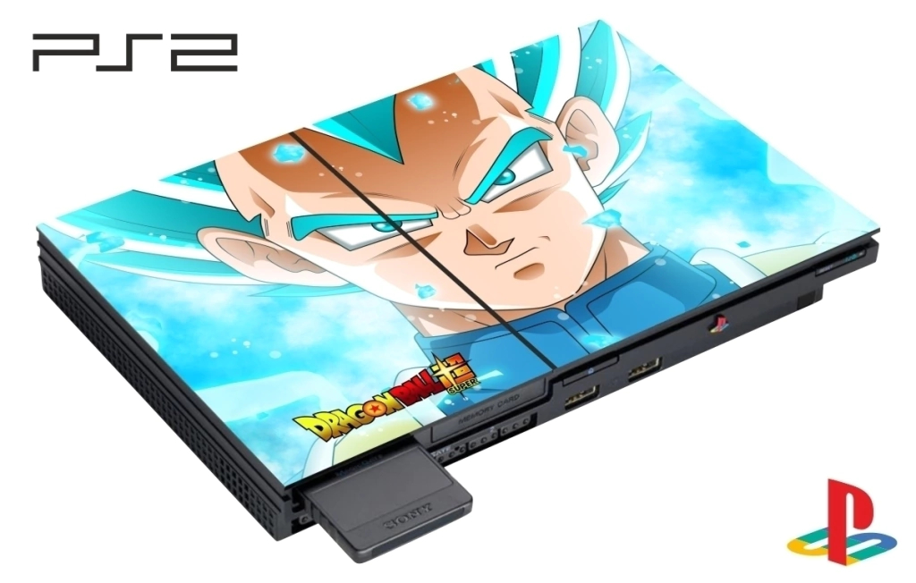 SKIN PARA CONSOLA PS2 - VEGETA