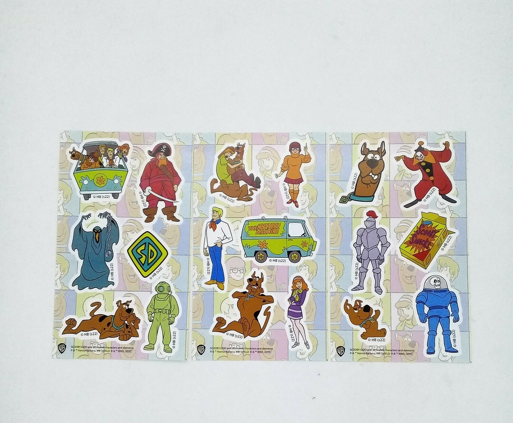 PACK DE STICKERS SCOOBY DOO