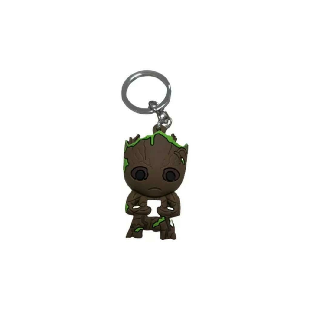 LLAVERO DE GOMA GUARDIANES DE LA GALAXIA - MINI GROOT