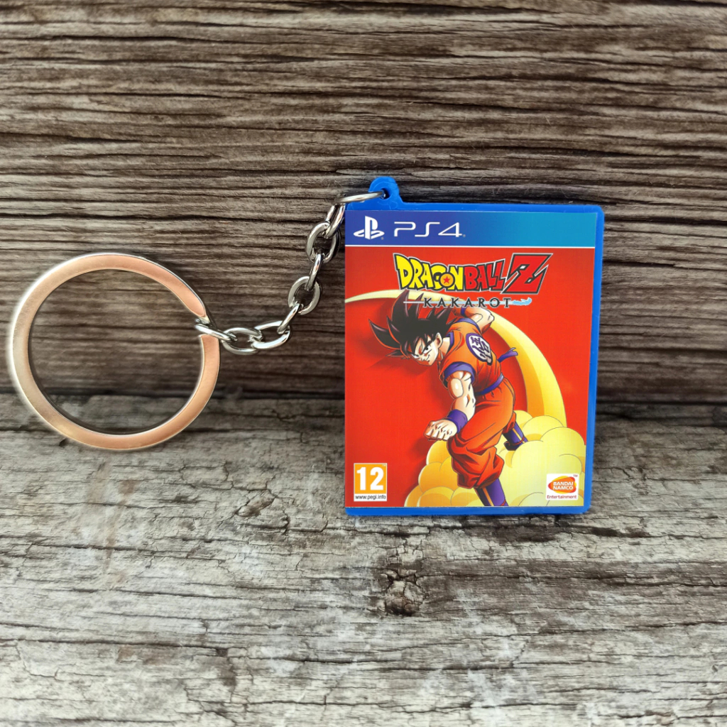 LLAVEROS DE MINI JUEGOS DE PS4 - DRAGON BALL KAKAROT