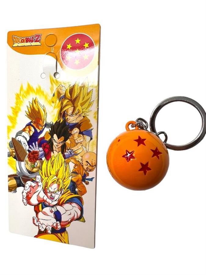 LLAVERO DE METAL GRANDE DRAGON BALL - ESFERA