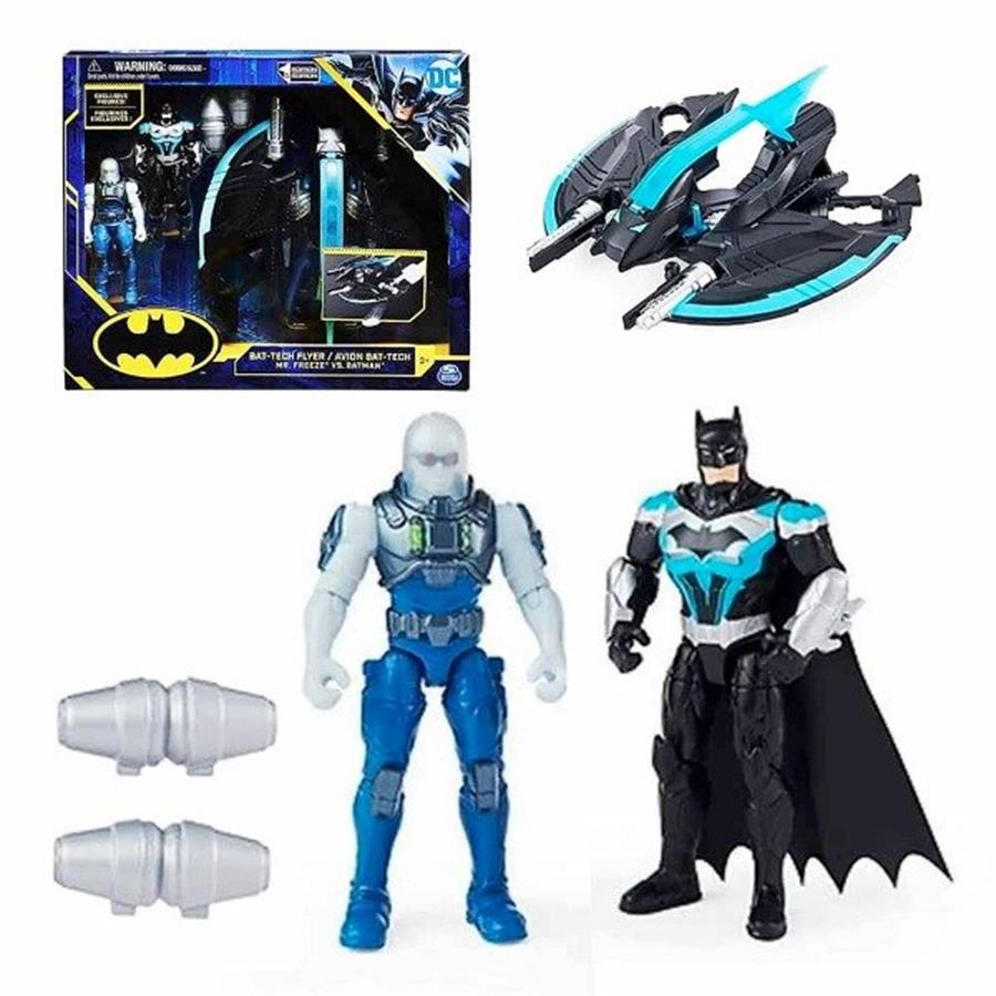 DC Comics Batman Serie Bat Tech Avion Batman Vs Freeze