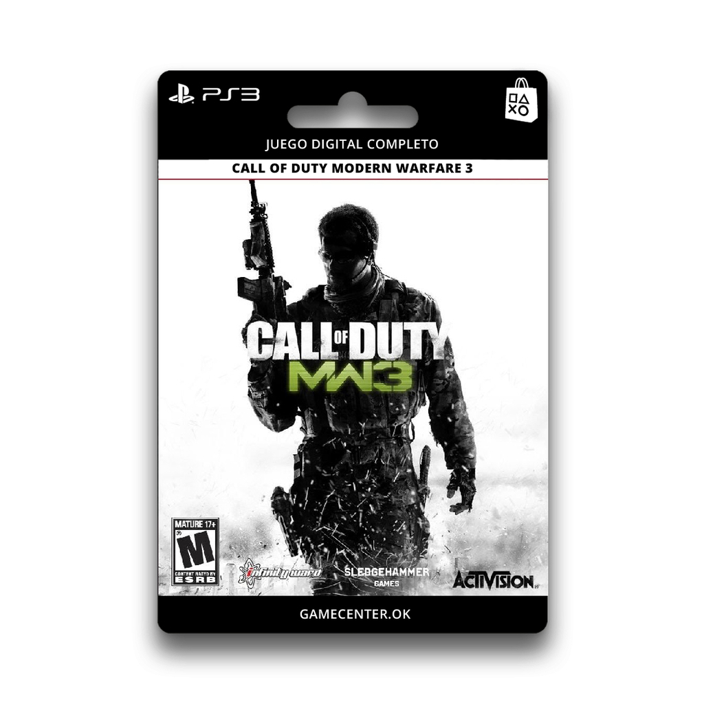 CALL OF DUTY MODERN WARFARE 3 ULTIMATE EDITION - PS3 DIGITAL