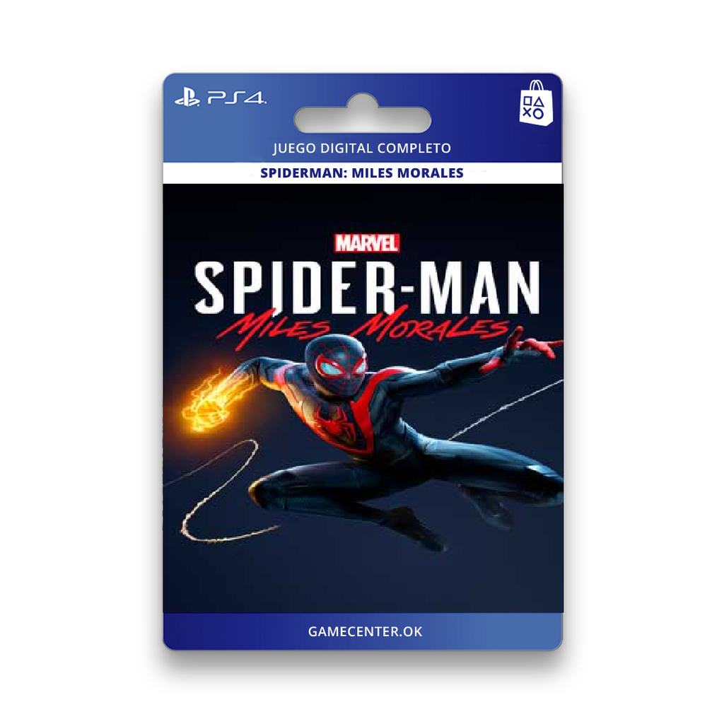 MARVEL SPIDERMAN: MILES MORALES - PS4 CUENTA PRIMARIA