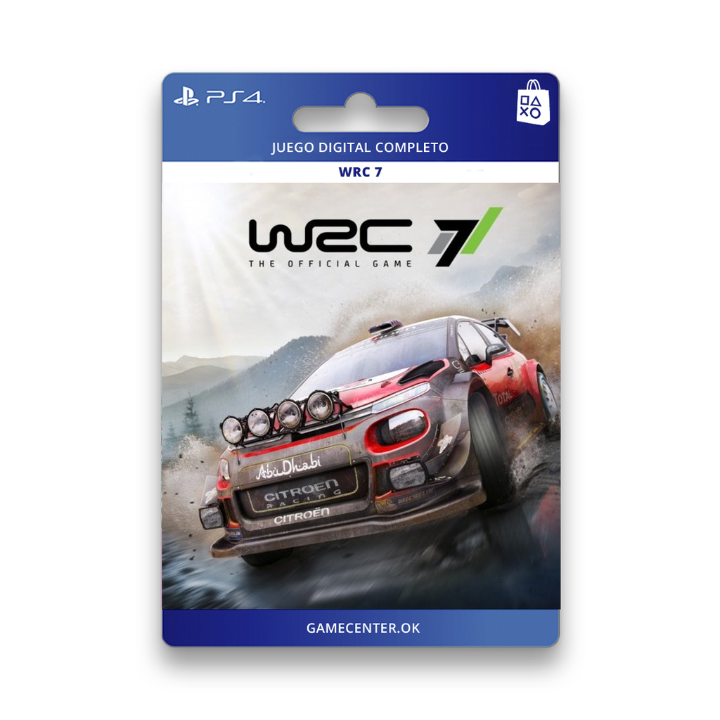WRC 7 - PS4 CUENTA PRIMARIA