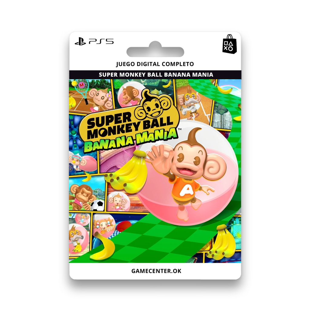 SUPER MONKEY BALL BANANA MANIA - PS5 CUENTA PRIMARIA