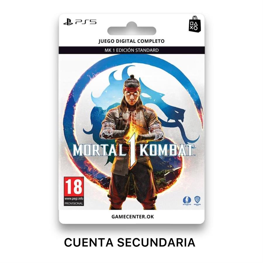 MORTAL KOMBAT 1 STANDARD EDITION - PS5 CUENTA SECUNDARIA